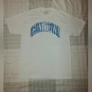 NEW Chinatown Market Porcelain Arc Men's Graphic T Shirt Large White RARE